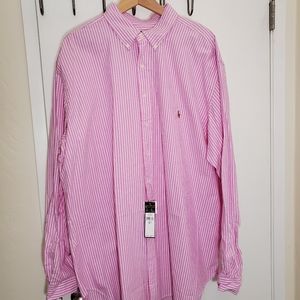 NWT Polo by Ralph Lauren Button up Shirt 2XL-Tall